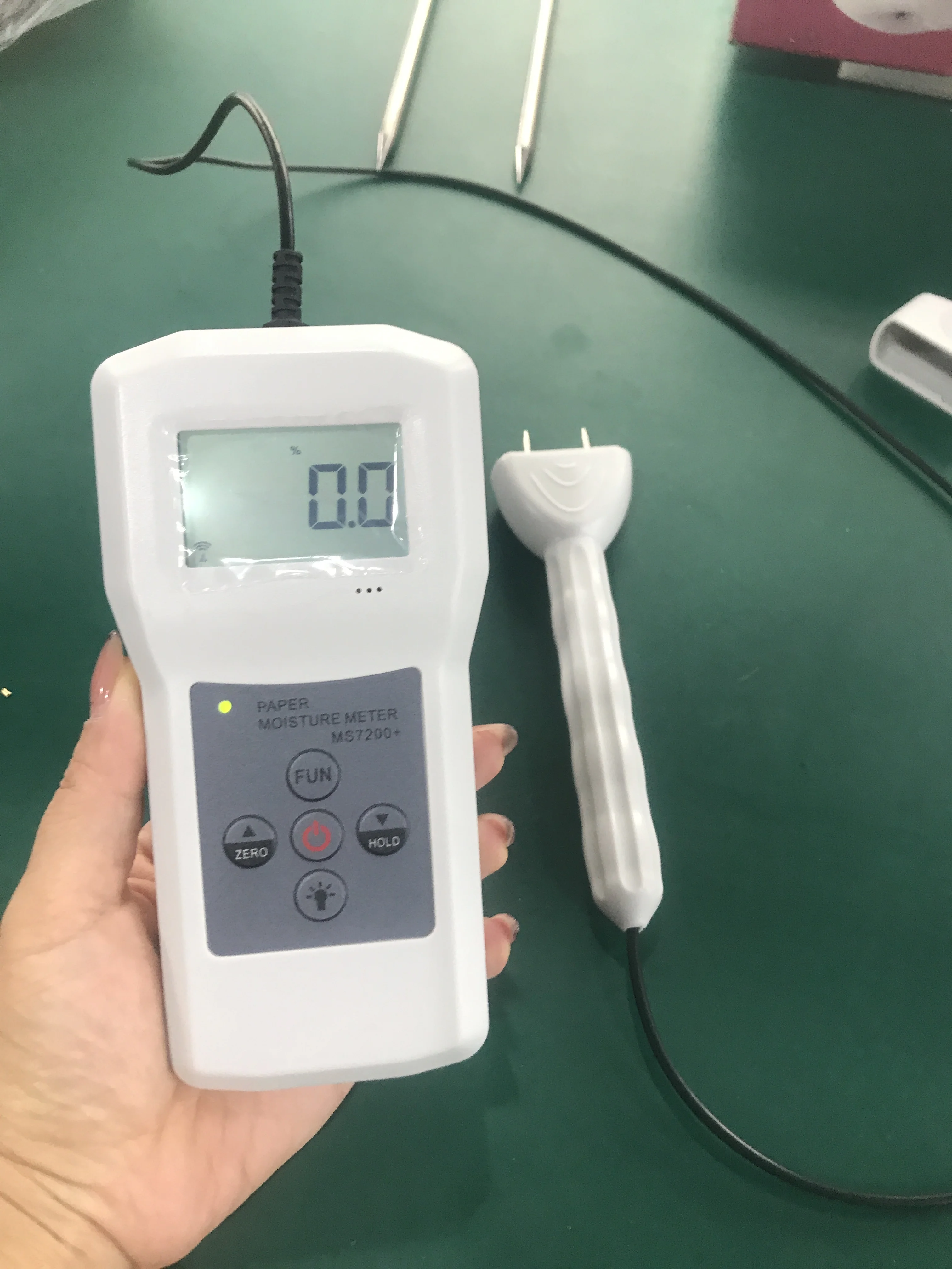 Ms7200+ Paper Moisture Tester Paper Moisture Meter Analyzer Detector