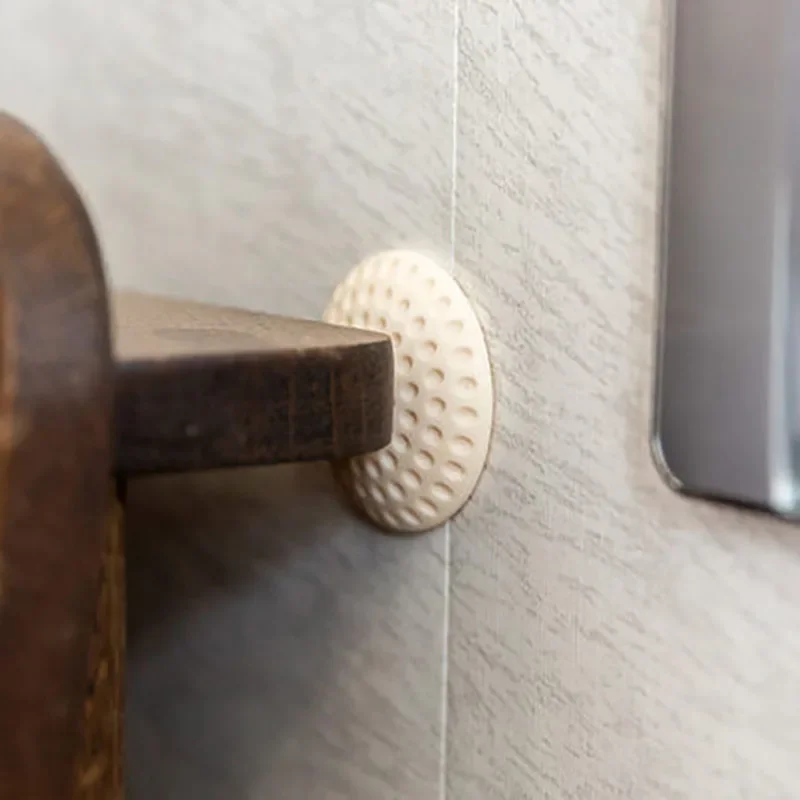 1Pc Door Stopper Silicon Protection Pad Rubber Silicone Stopper Door Mute Stickers Hardware Bumper Wall Mat