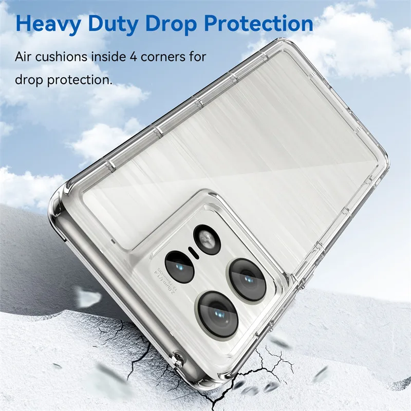 Shockproof Hard PC TPU Silicone Phone Back Case