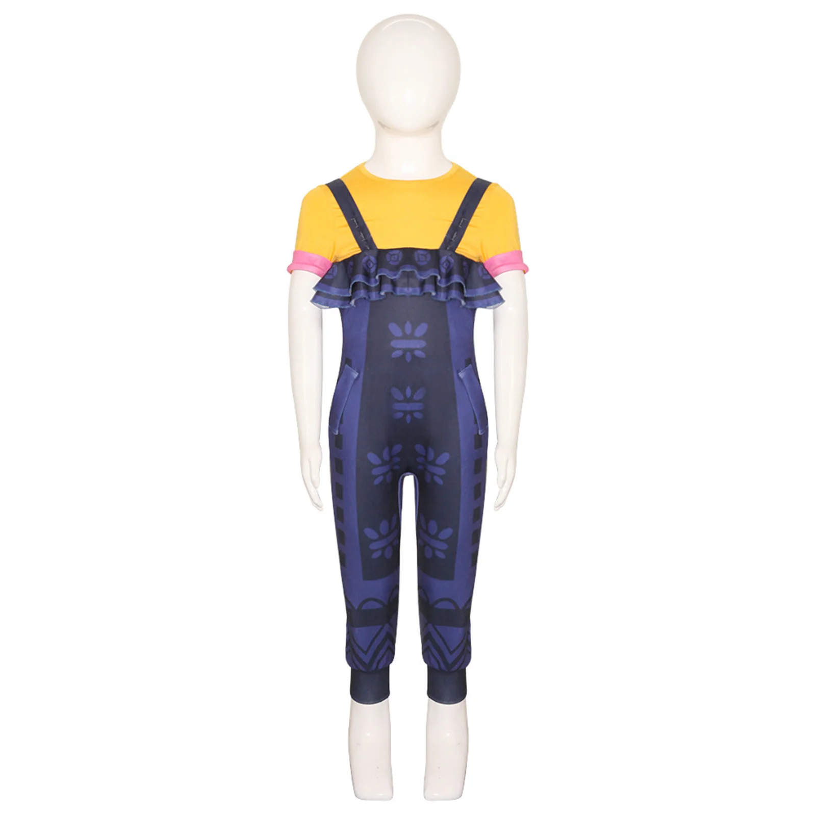thumbnail image 1 of Conjunto de camiseta, camisola, pantalones cortos y disfraz de Tola Cosplay Kole para niños y niñas, estilo informal, disfraz de Carnaval de Halloween, 1 of 5