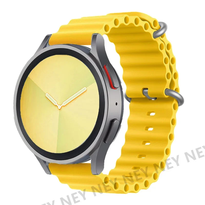 Ocean Bands Silicone Watch Strap - Universal 22mm/20mm Bracelet