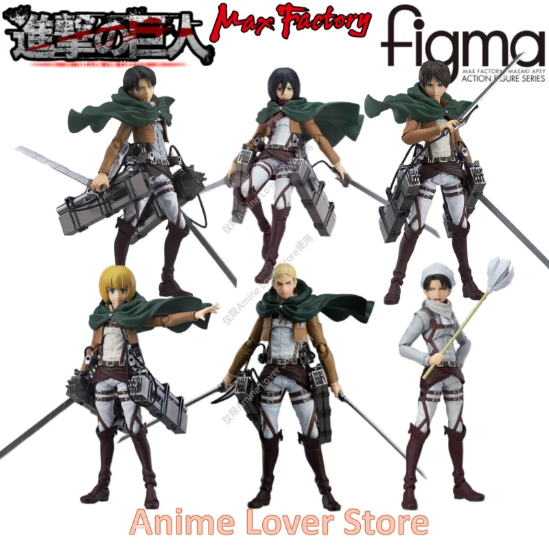 Max Factory Figma Erwin Smith Attack On Titan Figure #446 NEW IN BOX