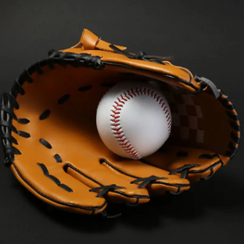 1pc Outdoor Sports Baseball Glove Softball Practice Equipment Size 9.5/10.5/11.5/12.5 Adult Man Woman