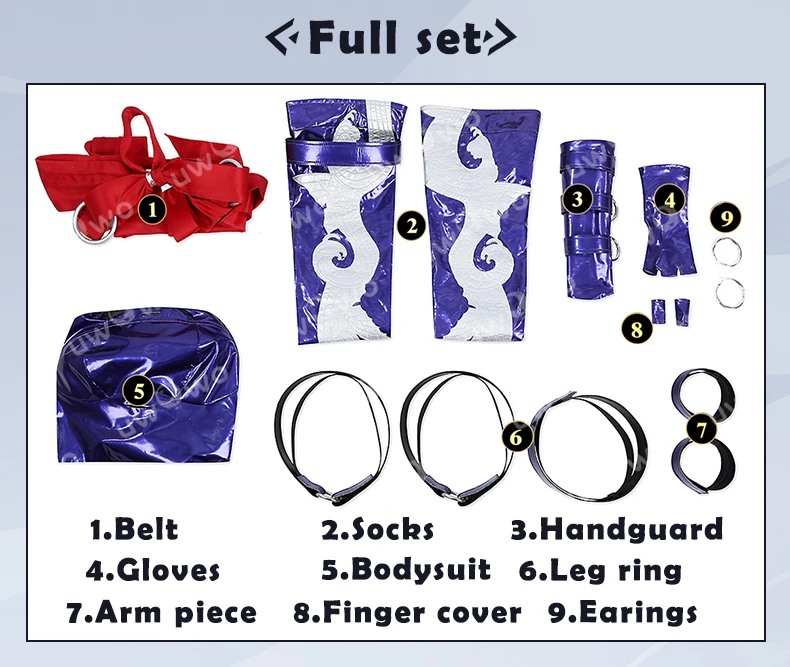 Game Psylockeee Cosplay Frauen Bodysuit Blaues Kostüm Halloween Kostüm 8