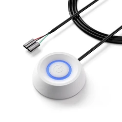 Enhanced Desktop Computer Power Button Switch with 1.8M Cable