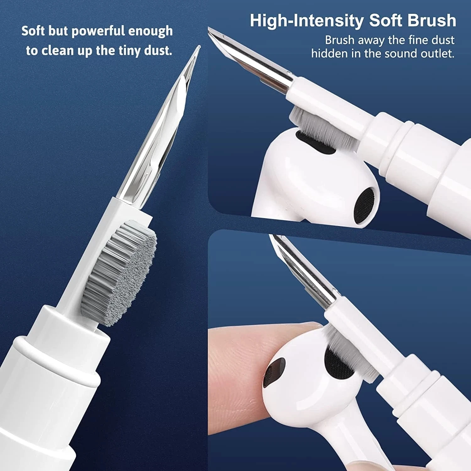 Wireless Earphone Cleaning Kit with Brush Tool