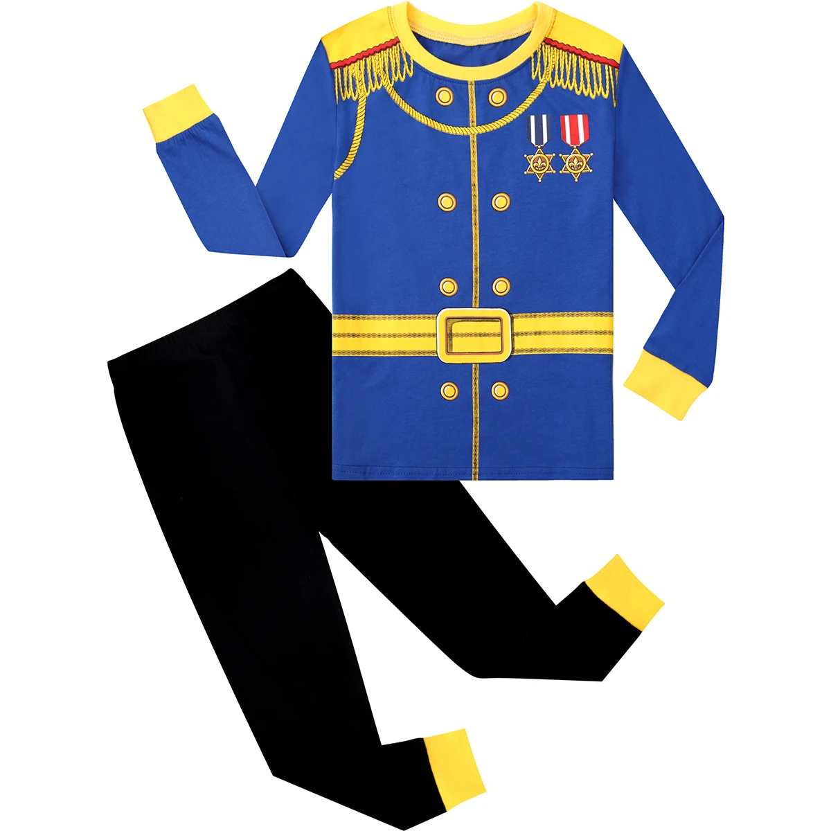 Halloween Schlafanzug Für Kinder - Skelett Pyjama Set Mädchen Jungen Langarm 2-teilig