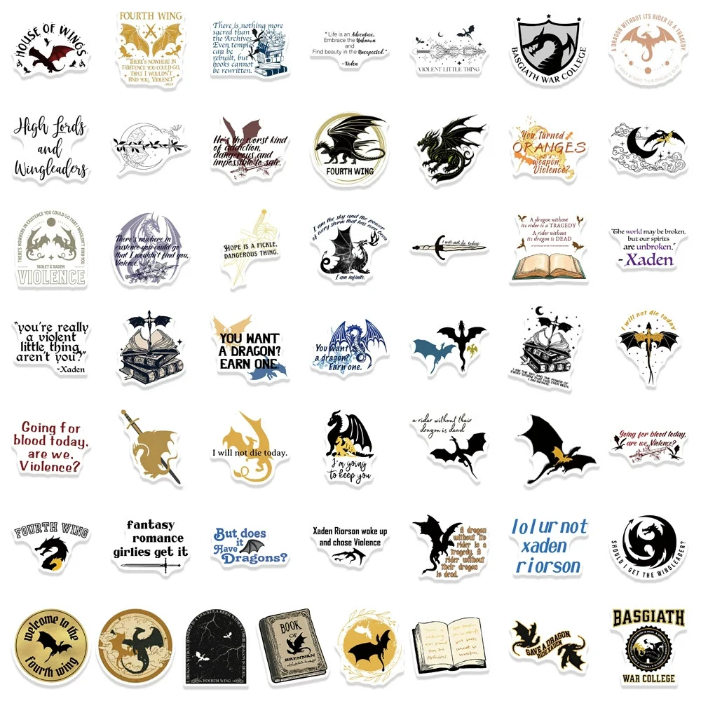 Novel Dragon-Themed Waterproof Graffiti Stickers for Notebooks, Luggage, and Phones