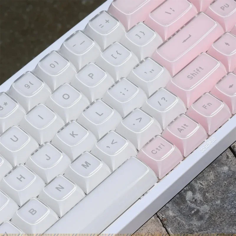 Echome-abs Cap de Teclado Geléia Injeção de Duas Cores Tampa de Chave Moldagem para Teclado Mecânico Abs Perfil Oem 116 Chaves - Imagem 2