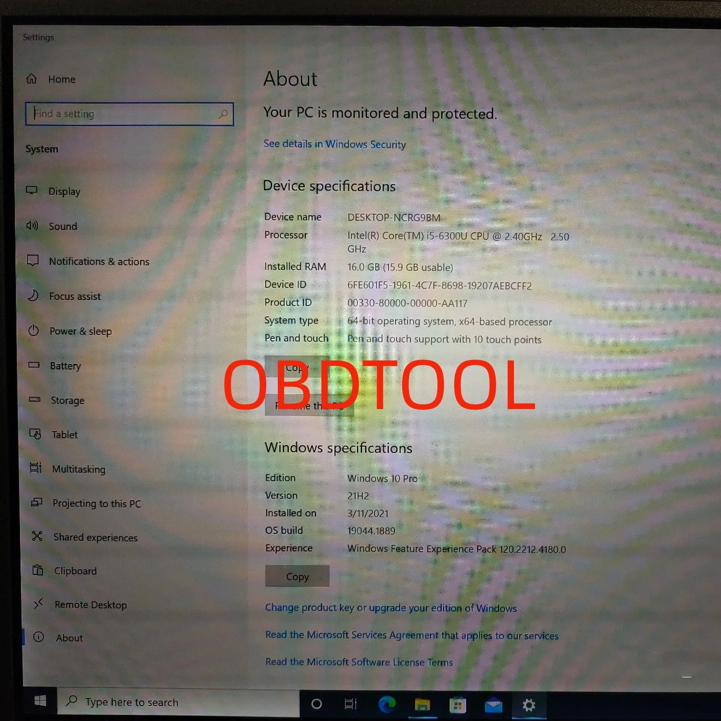 Panasonic Toughbook Rugged Tablet CF33 I5 6300 16G/I5 7300 8G With SSD
