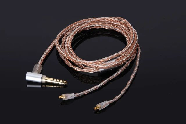 8-core braid 2.5/3.5mm/4.4mm BALANCED Audio Cable For Final E5000