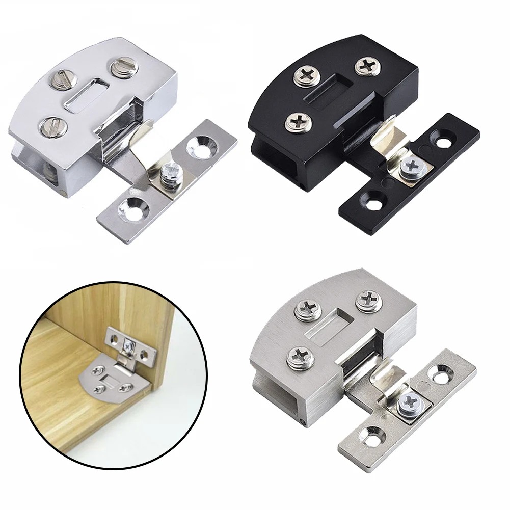 1pcs Zinc Alloy Bathroom  Shower Glass Door Hinges Cabinet Cupboard Hardware Clamp/Hinge  Door Hardware