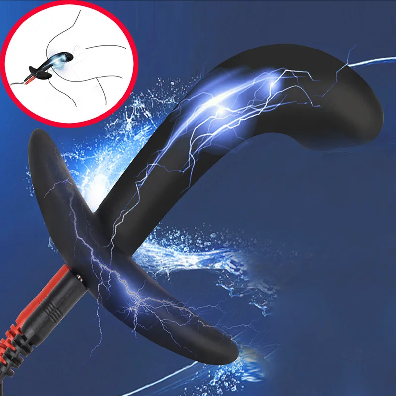 Electro Sex Toys Electric Sex Toys Penis Rings Electric Shocker Anal Butt Plug Bdsm Electro Shock Sex Penis Cock Ring Electrosex Electrostimulator E stim Estim E-stim
