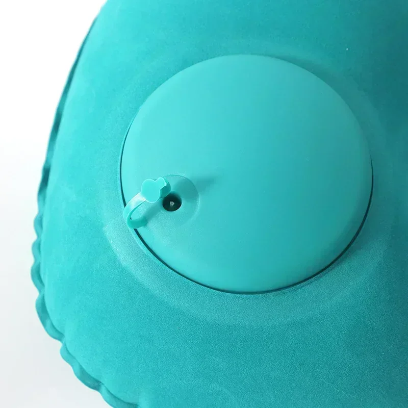 1pc Travel Pillows Airplanes Inflatable Super Light Portable Neck Pillow U-Shape Automatic Inflatable Cervical Vertebr Pillow 2