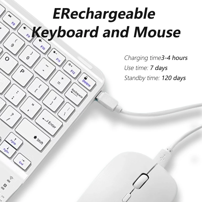 Tablet PC Wireless Keyboard Wireless Keyboard Mouse Tablet Keyboard iPad Keyboard Tablet Keyboard Case Bluetooth Keyboard Case Touchpad Bluetooth Wireless For IOS Android Windows iPad Samsung XIAOMI HUAWEI Tablet