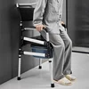 Portable Elderly Commode Chair - Foldable Toilet Seat, Easy Setup for Pregnant Women, Household Potty without Drilling 2