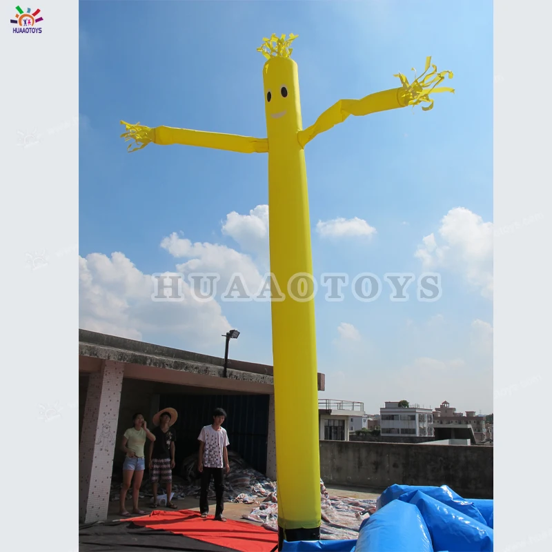 custom color 6m air dancer tube man,advertise outdoor one single leg dance dancing man,inflatable sky dancer 2