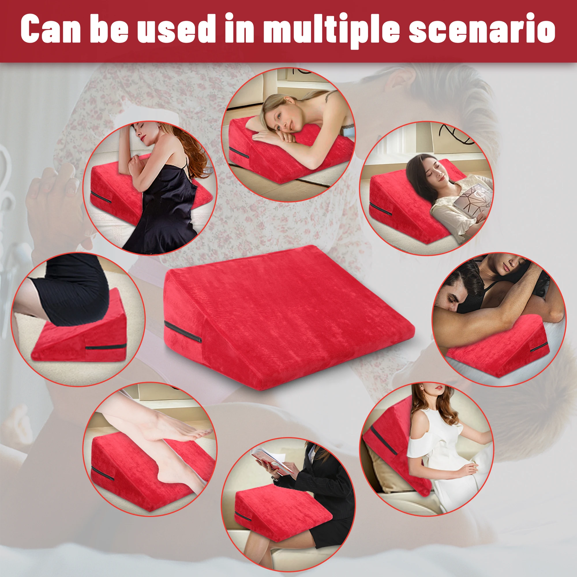 Sex Toys Sex Pillow Sex Furniture for Bedroom Adult ramp Position Pillow Multi-Function Positioning Support BDSM Toys