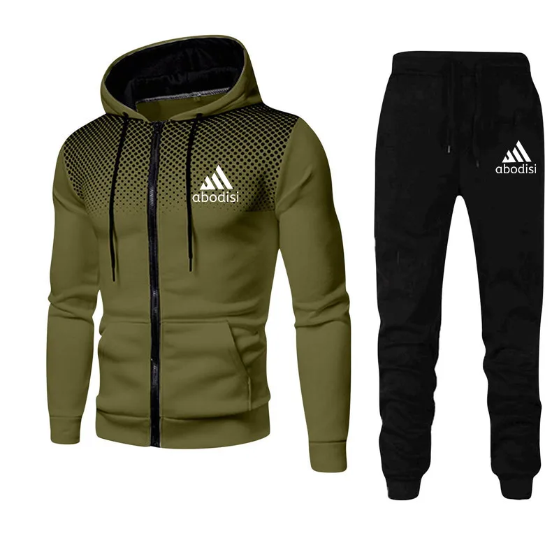 Conjunto Hombre Conjunto Deportivo Para Hombre De Sudadera Y