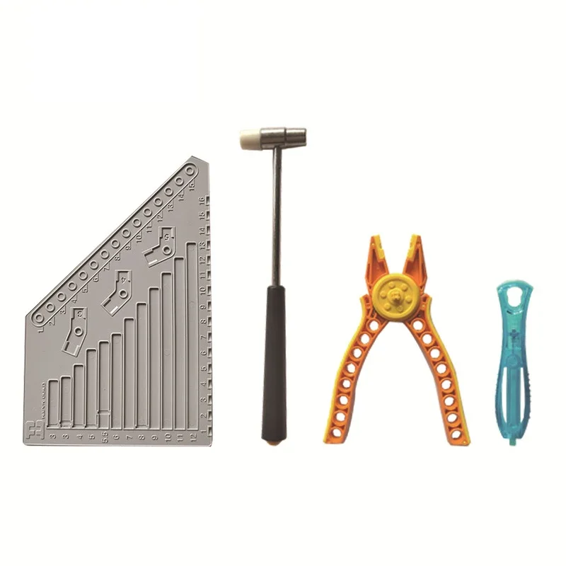 Bausteine, Ziegel-Werkzeugsatz, Trennwerkzeuge, kompatibel mit Legoeds, technischen Teilen, multifunktionale Hammerzange, Pinzette – Detail 10