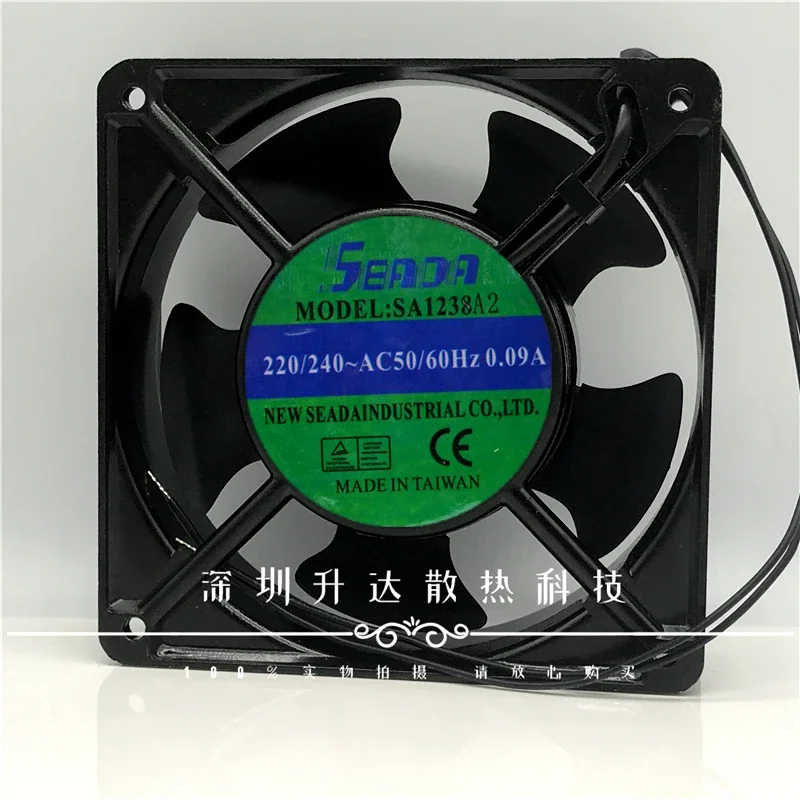 

New Taiwan seada SA1238A2 220v12038 12cm laser heat dissipation electric welding machine axial flow fan