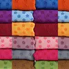 183*63cm Portable Anti-slip Sweat-absorbent Yoga Mat Towel Cloth Mat Ultra-thin Yoga Blanket Towel Blanket Workout with Bag 2