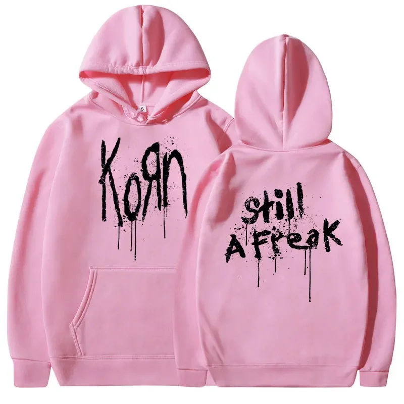 Description Picture 6 of itemKorn Music Concert Rock Band WORLD TOUR Hoodie Men's Vintage Metal Gothic Oversized Sweatshirt Punk Hip Hop Hoodies Streetwear