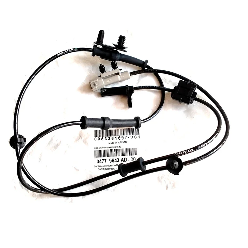 New Genuine Rear ABS Wheel Speed Sensor 04779642AC,04779643AD For Chrysler 300C Dodge Challenger