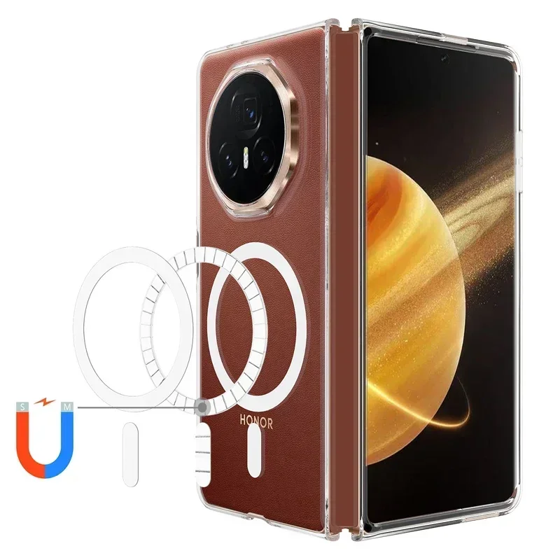 حافظة لهاتف Honor Magic V3 مغناطيسية مقاومة للصدما...