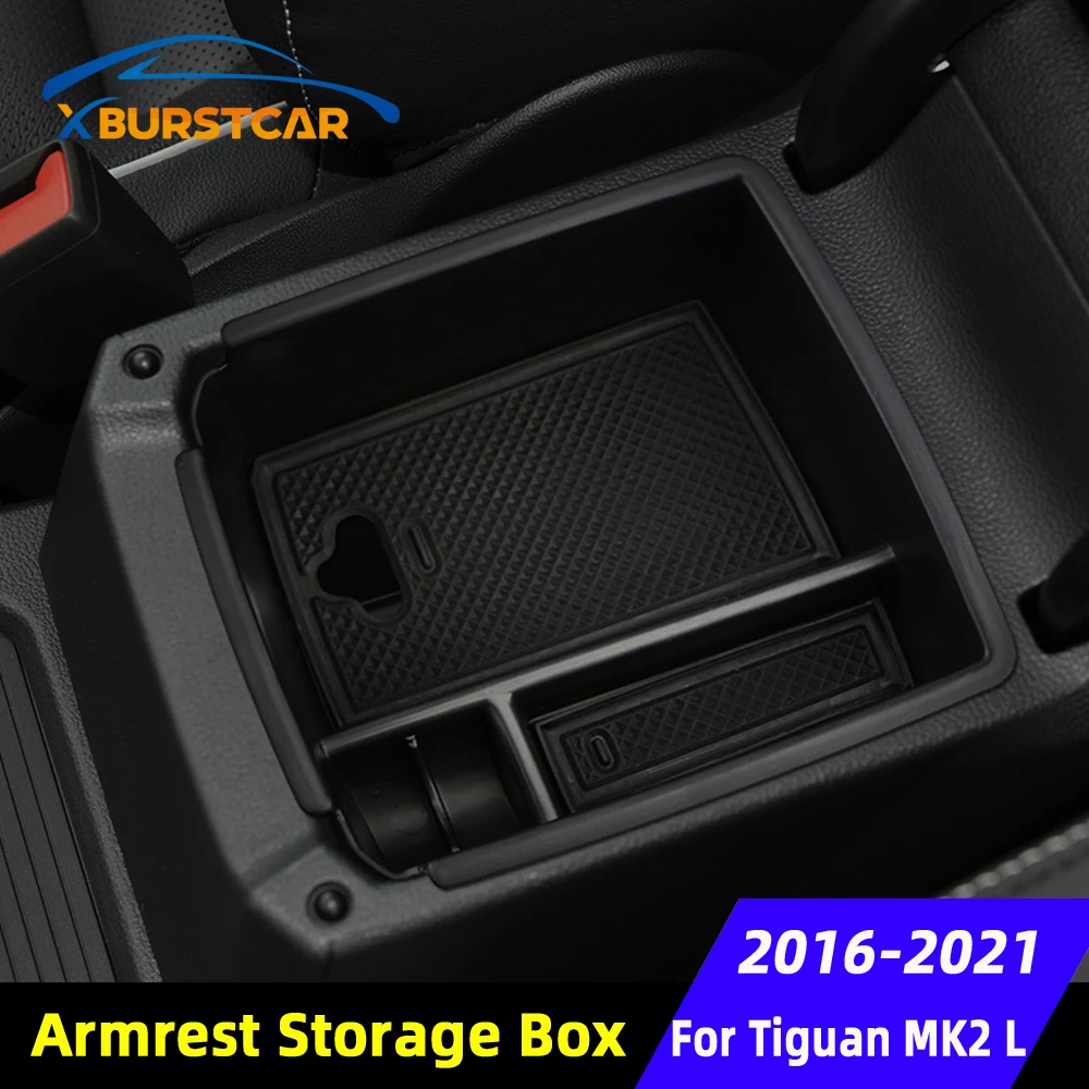 For Volkswagen VW Tiguan MK2 L 2016 2021 ABS Car Center Console