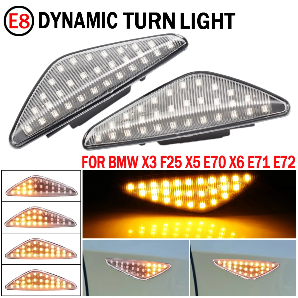   帧 LED ̵ Ŀ Ʈ,  õ, BMW E70 X5 F25 X3 E71 X6 2008-2014 , 2 