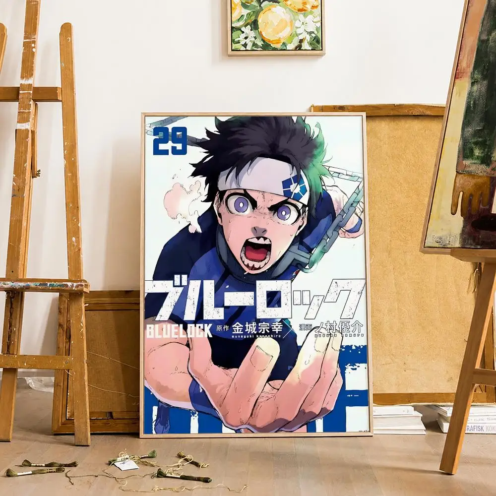 Blue Lock Anime Art Self-Adhesive Waterproof Wall Sticker Decor