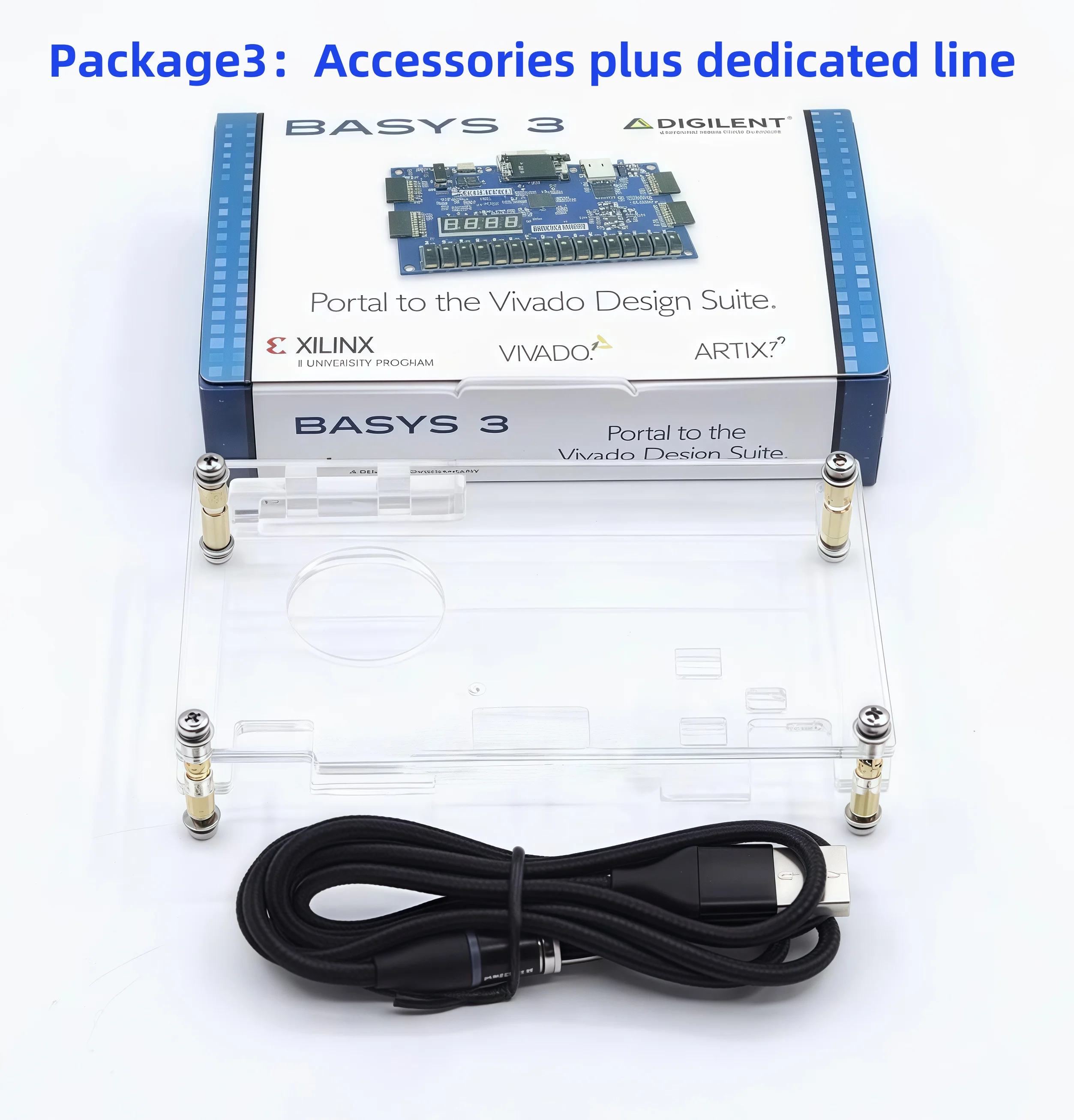 Basys3 Artix-7 Xilinx FPGA Development Board Basys 3 410-183
