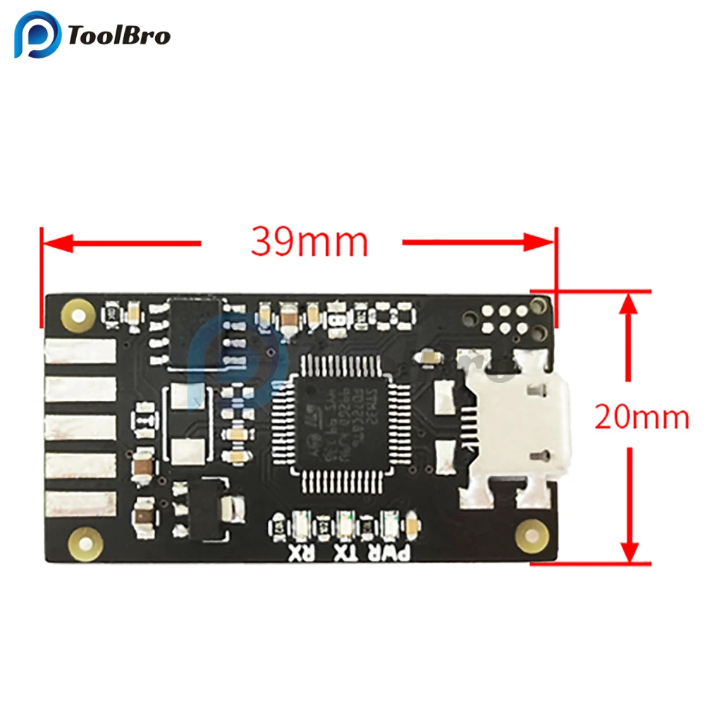 Candlelight USB to Can Module CAN Bus Analyzer CAN Debug Adapter LED Indicator for Open Source Cangaroo Protocol Analysis