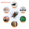 15-Pack Colorful Hot Glue Sticks, 7mm*100mm, Low Temp 70°C, Complete Color Range, Essential for DIY Crafts 5