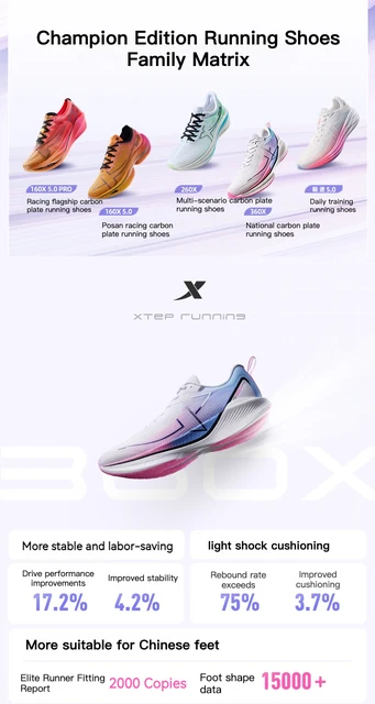 Amazon | [XTEP] ランニングシューズメンズ スポーツシューズ 黒