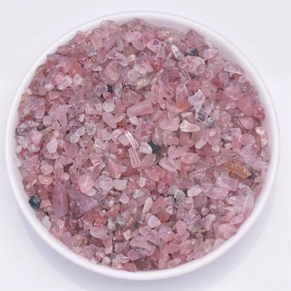 Natural Tumbled Gemstone Chips for Decorative Bedding and Vase Filler, 3-5mm