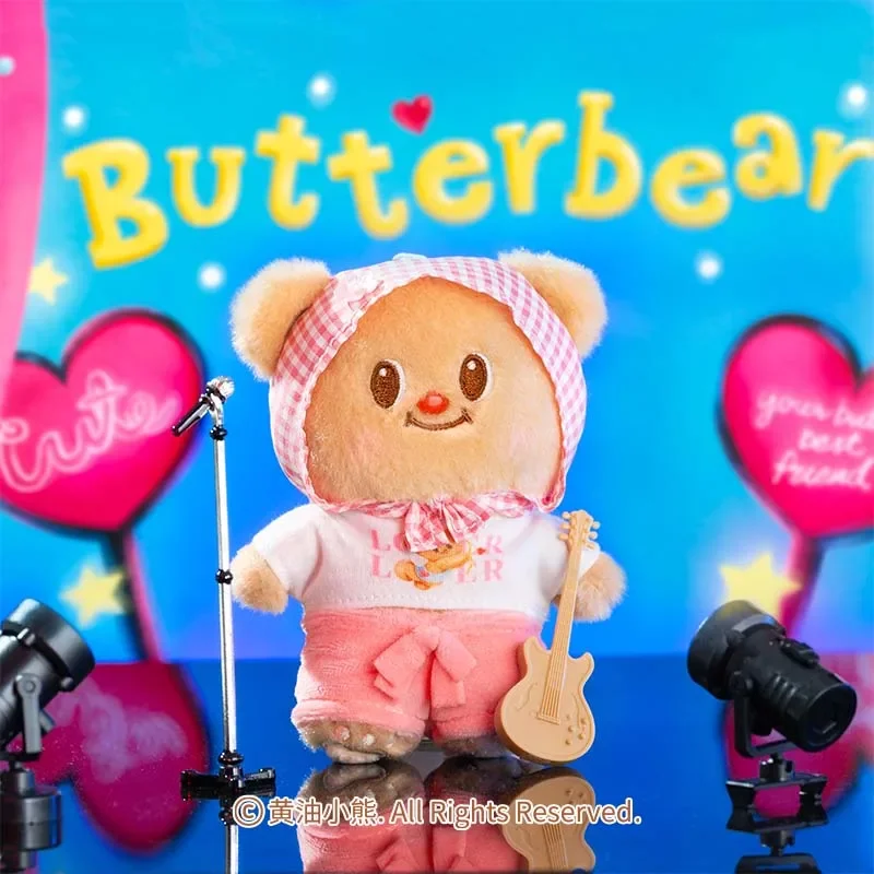 New Butterbear Buttery Days Series Blind Box Action Figures