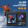 4K UHD Outdoor Sport Cam 1080P 30FPS 2.0 Inch IPS Screen Bicycle Video Recording Camera Anti-Shake 120 Wide Angle 30M Waterproof 4