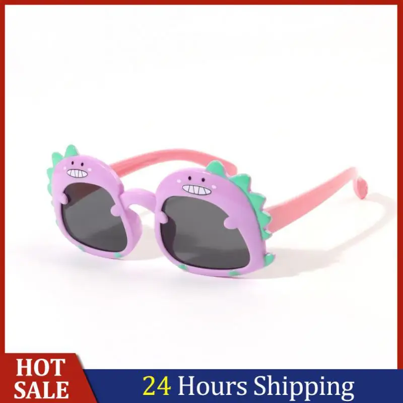 

10pcs Cute Children Sunglasses Eyeglasses Dinosaur Funny Party Glasses Uv400 Sun Glasses Boys Girl Cartoon Summer Oculos De Sol