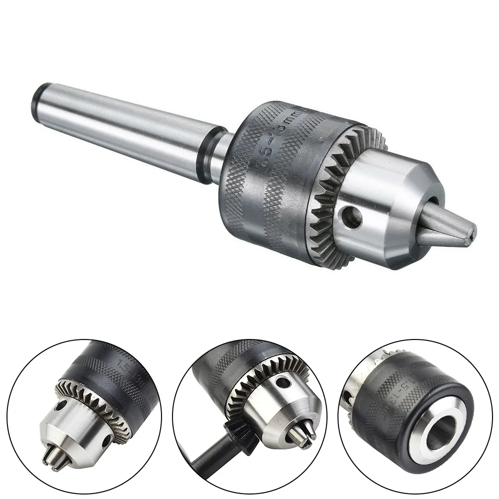 

Durable NEW Practical Quality Drill Chuck Lathe MT2 Metal Mini No Slippage Tail Stock Tools 1pc For Morse Taper