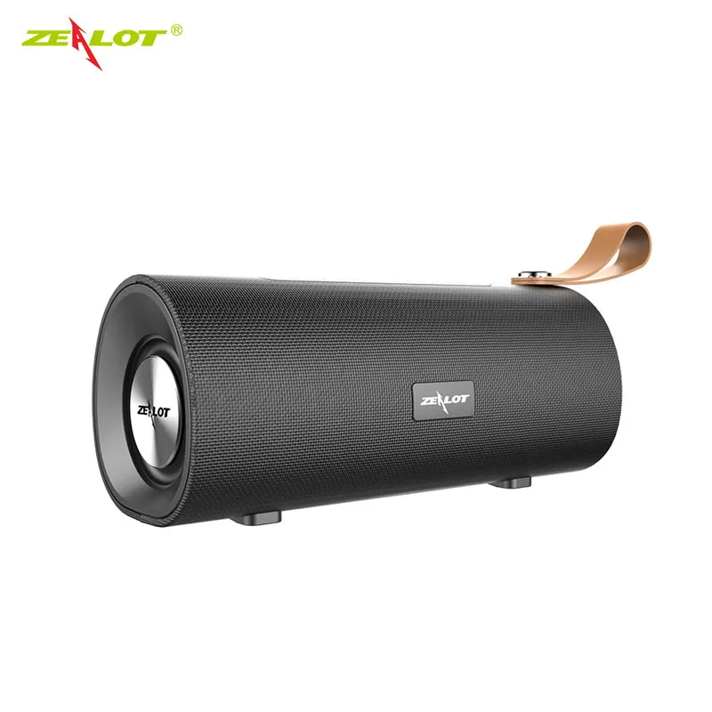  Беспроводной Bluetooth-динамик ZEALOT S30, Hi-Fi портативный динамик, стерео бас, звуковая коробка, поддержка TF-карт, TWS,AUX,USB-накопитель 