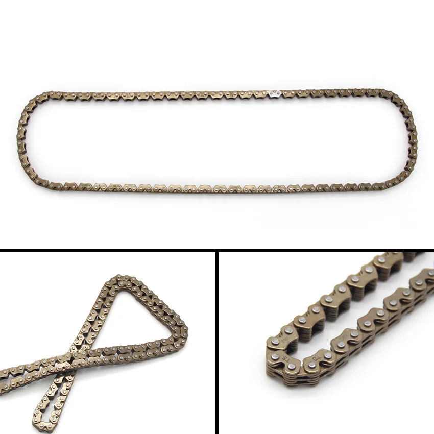 Motorcycle Parts Timing Cam Chain for Kawasaki KLF220 Bayou 220 KLF250 Bayou 250 KFX450R 92057