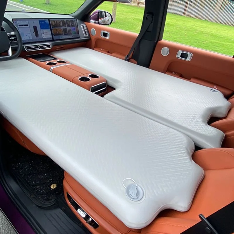 Car Inflatable Mattress for LI AUTO L9 Foldable Portable External Inflation Pump Car Inflatable Mattress for Road Trip Camping
