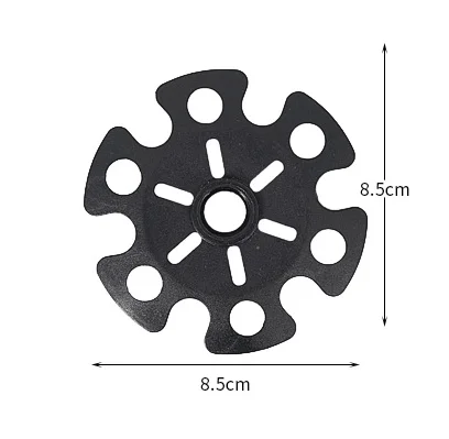 Description Picture 4 of itemOutdoor Climbing Trekking Pole Tips Snow Flake Mud Ski Basket Walking Stick Basket Cap Guard Replacement Hiking Accessory5PCS