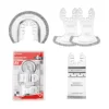 4PCS Diamond Oscillating Tool Blade Set, Multi Tool Mortar Cutting Saw Blades Precise for Grout Removal, Soft Tile Cut