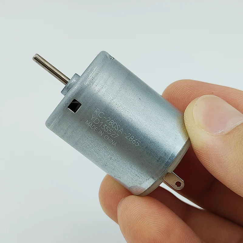 MABUCHI-Mini Motor de CC 280, RC-280SA-2865, 5V, 6V, 7,4 V, 9V, 16000RPM, Micro Motor eléctrico de alta velocidad, 24mm, coche de juguete, barco, modelo de tren