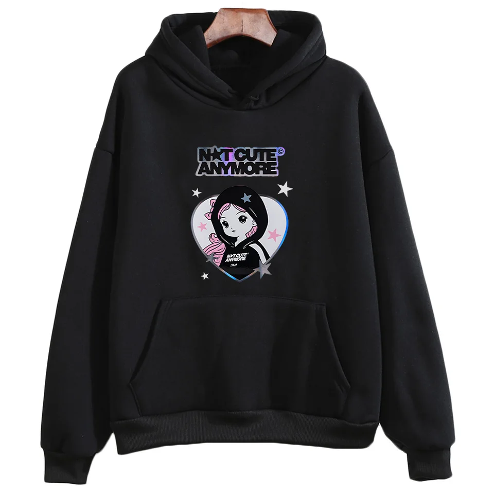 Korea Kpop ILLIT Band Hoodies ILLIT Not Cute Anymore Print