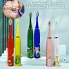 Children Electric Toothbrush Cartoon Kids With Replacement Head Sonic IPX7 Waterproof Rechargeable Sonic Toothbrush 1