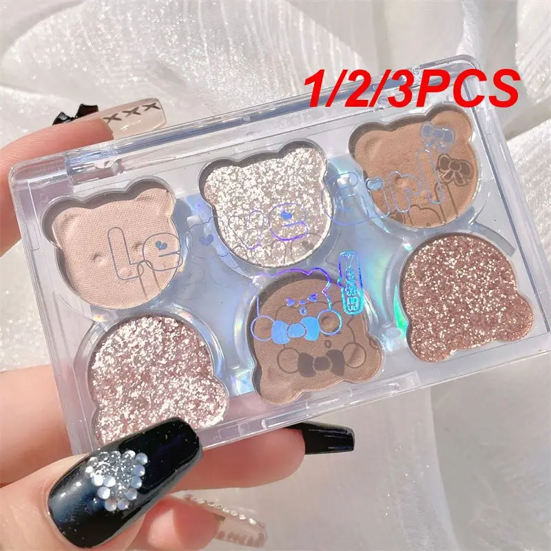 

1/2/3 шт., пастельные тени для век